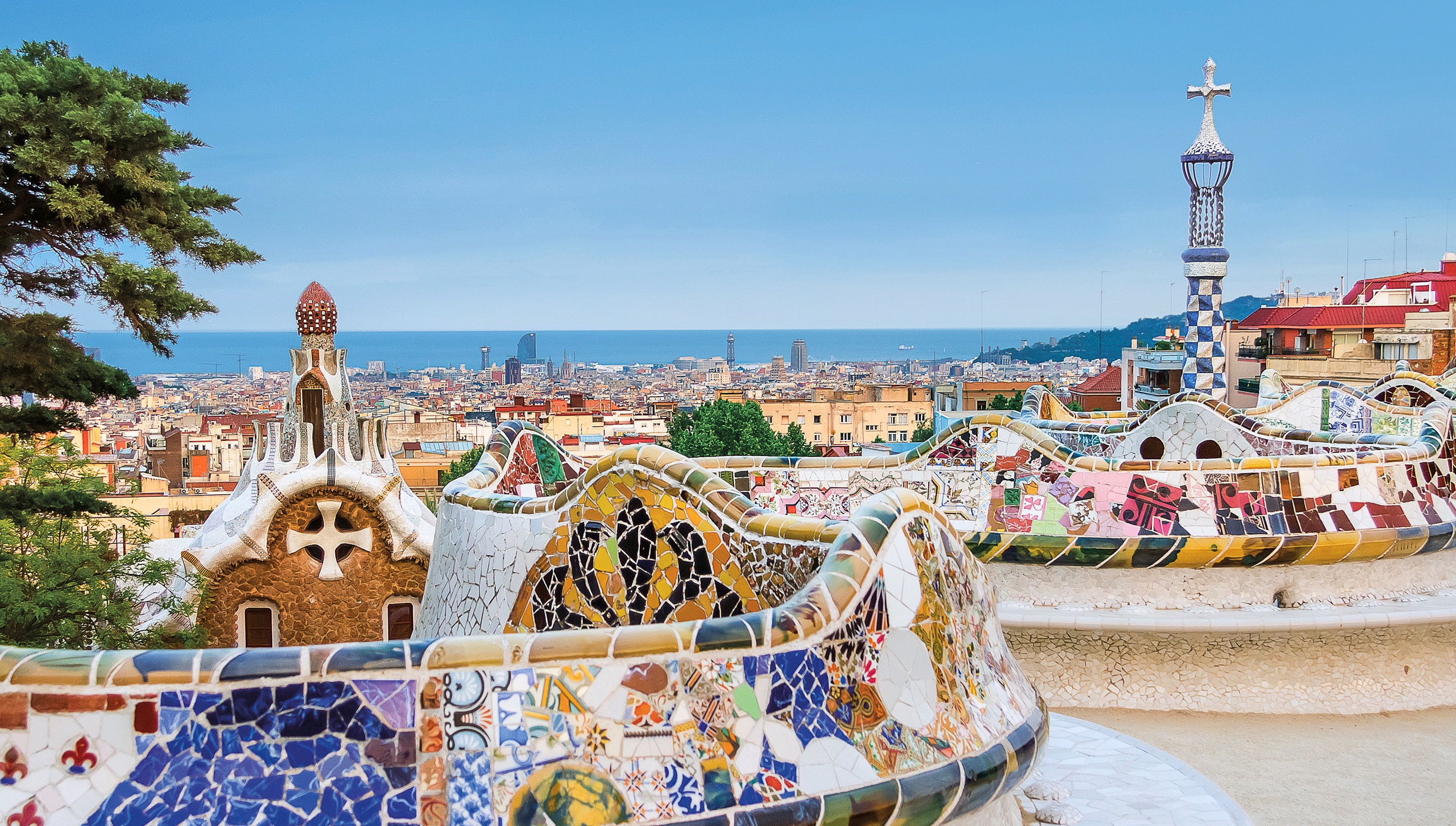 Park Guell, Barcelona – Spain | Mediterranean Cruises