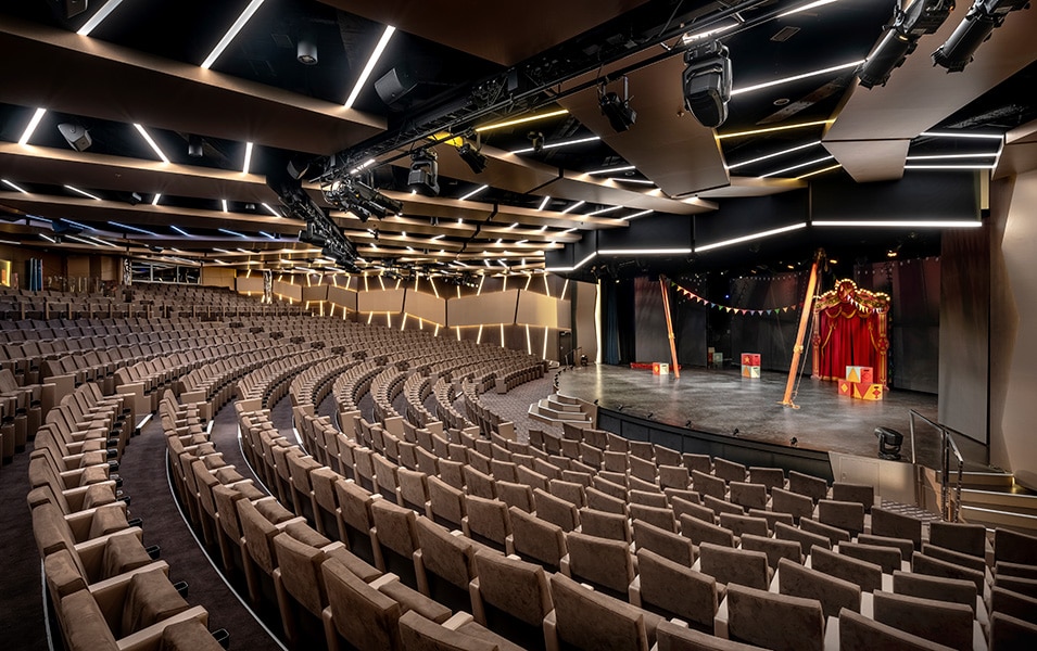 Delphi Theatre, MSC Euribia | MSC Cruises