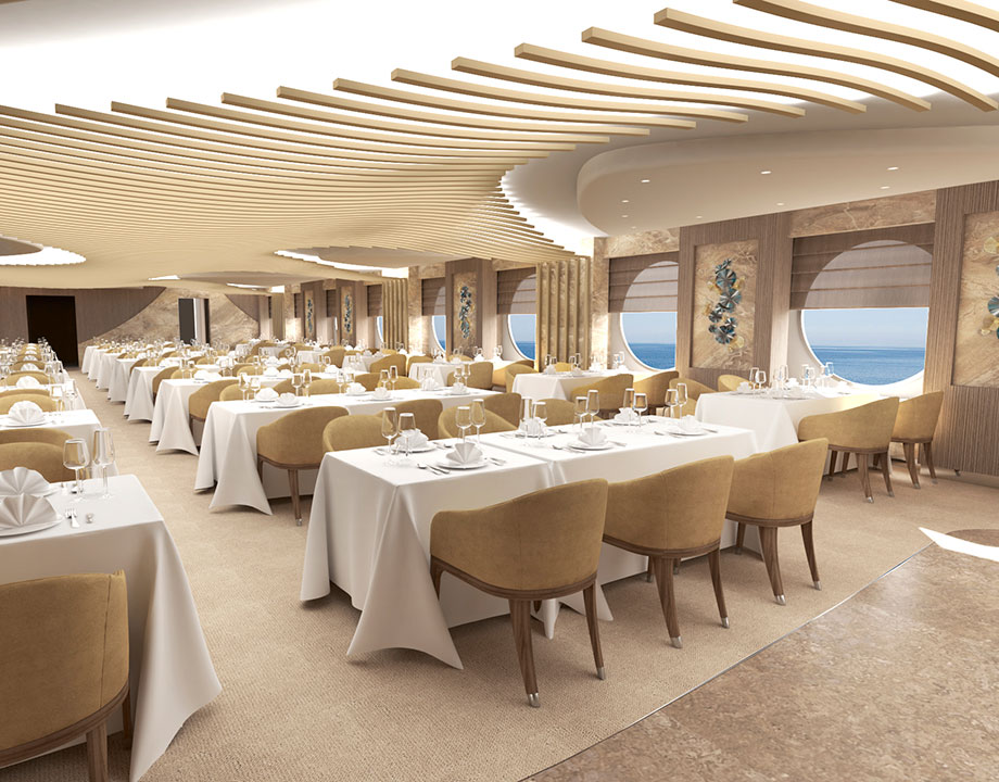 Les Dunes  Restaurant, MSC World Europa | MSC Cruises