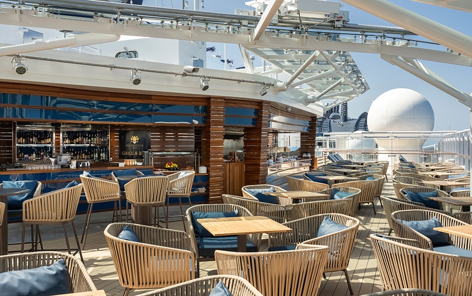 MSC Yacht Club Grill & Bar;, MSC Euribia | MSC Cruises