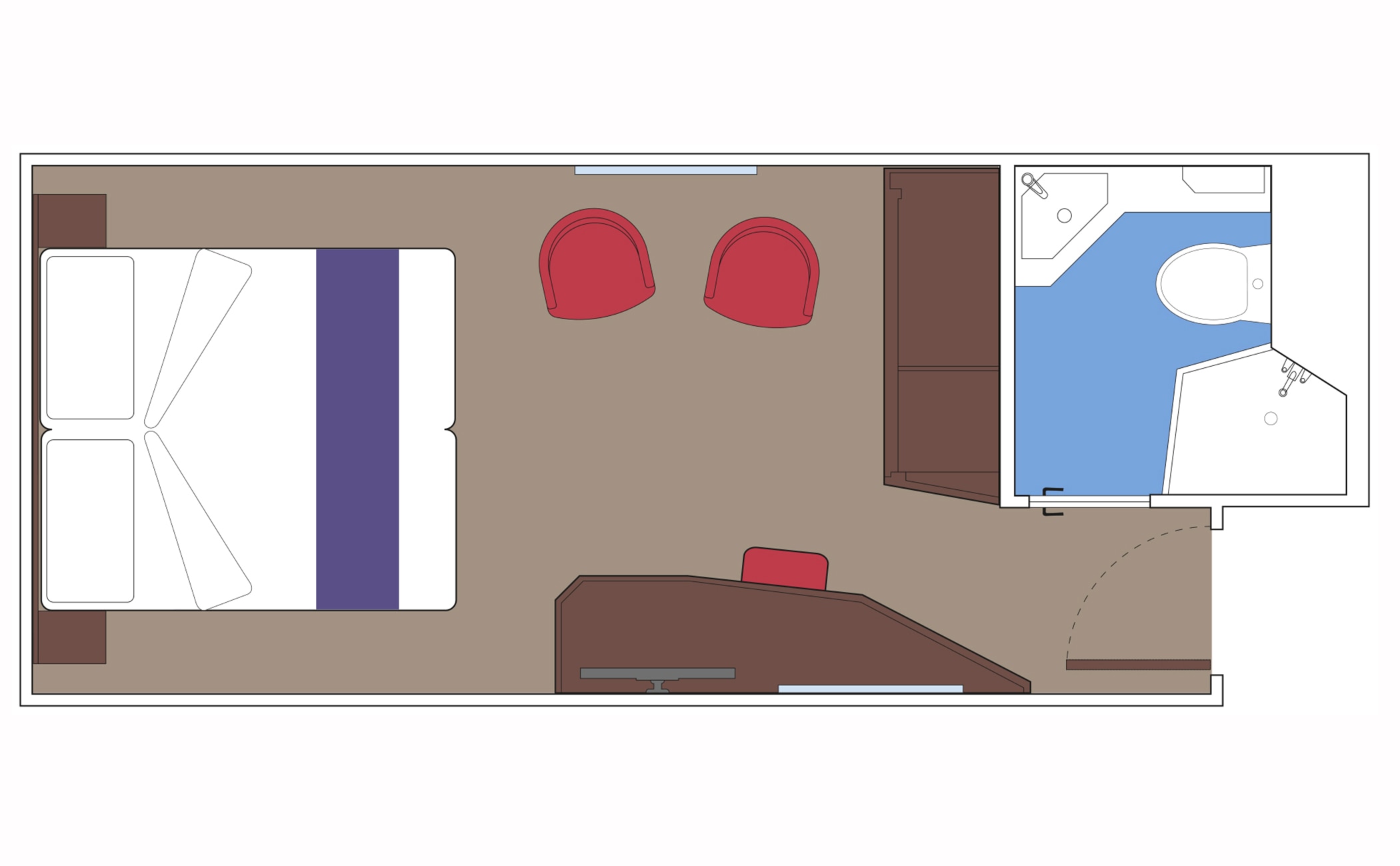MSC Seaside Cabin: Interior 10 2d