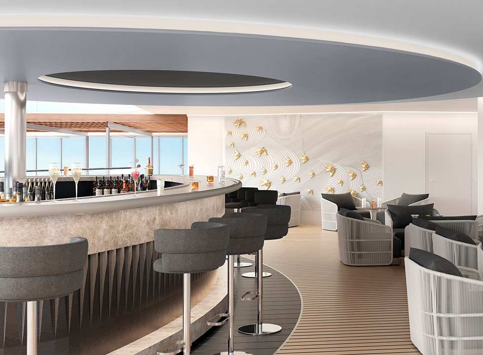 MSC World Europa, Zen pool bar| MSC Cruises